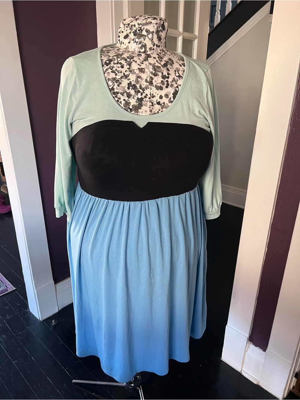 Disney Ariel Disneybound style cosplay dress.